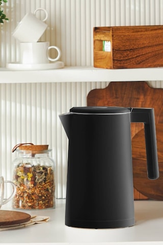 Karaca Cool Touch Double Wall Çift Cidarlı 2200 W Sıcaklık Ayarlı 1.7 LT Su Isıtıcı Kettle