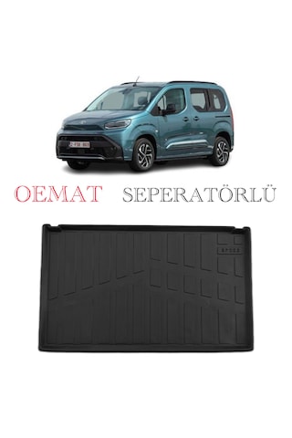 Toyota Proace City Bagaj Havuzu Seperatörlü