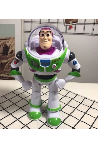 Oyuncak Hikayesi Toystory Buzz Lıght Year Işıklı Sesli Robot Elektronik Buzz Lightyear