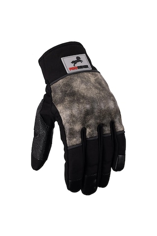 Motosiklet Eldiveni Softjel Kumaş Soft Koruma Telefon Dokunmatik Siyah Brown Motor Eldiven