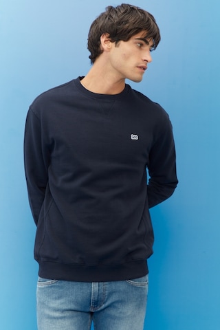 Lee Regular Fit Normal Kesim %100 Pamuk Bisiklet Yaka Şardonlu Sweatshirt L81IRYMA Çok Renkli