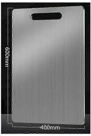 Titanyum Kesme Tahtası Çift Taraflı Titanyum Mutfak Doğrama Tahtası P20211224271 F Diğer