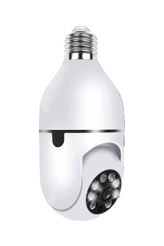 Mbois Panoramik Çift WiFi 360 Ampul Güvenlik Kamerası