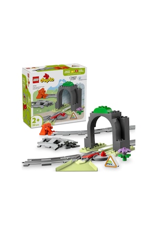 LEGO® DUPLO® Kasabası Tren Tüneli ve Rayları Ek Macera Seti 10425 - 2 Yaş ve Üzeri Çocuklar İçin Eğitici Oyuncak Yapım Seti (20 Parça)