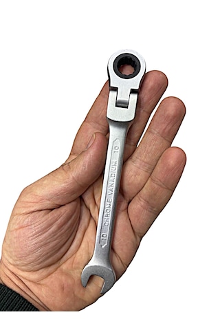 13mm Mafsallı Cırcır Kombine Anahtar