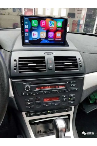 Bmw X3 2003-2011 Carplay Navigasyon Multimedya 9ınç 2gb Ram 32gb