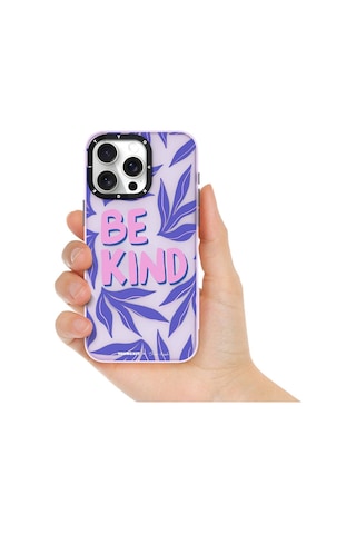 Apple Uyumlu iPhone 14 Pro Max Kılıf Tara Reed Tasarımlı Youngkit Tiger Rhyme Kapak Mor