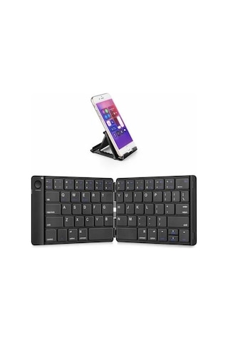 Samsers Katlanabilir Bluetooth Klavye Stand Tutuculu Siyah Bt X 1