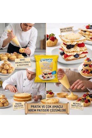 Vizyon Easy Krem Patiseri 1 Kg