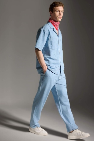 Defacto Yumuşak Dokulu Baggy Fit Jean Pantolon G4205ax26smnm39 Mavi-nm39