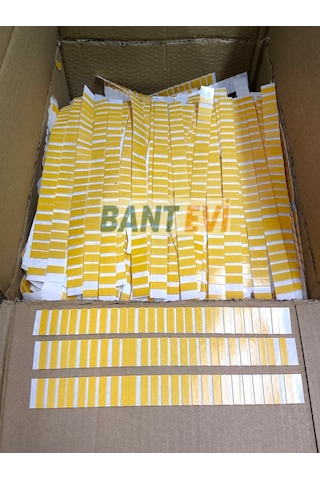 Die Cut Köpük Çift Taraflı Bant 7x20mm 1 Koli Özel Şekilli Kesim