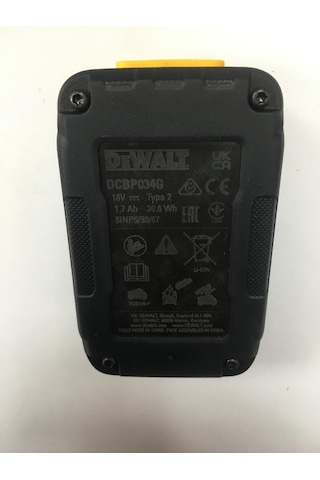 Dw18 Volt 1,7 Amper Akü