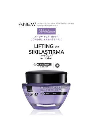 Anew Platinum Lift & Tighten Gündüz Kremi Spf20 50 Ml.