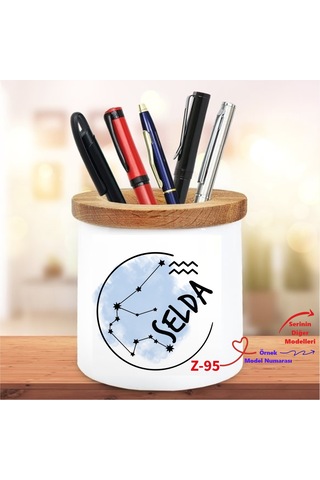 Kişiye Özel Burçlu Hediyelik Kalemlik, Burç Tasarımları Z2 Serisi