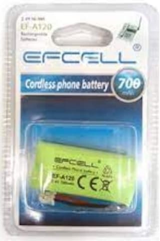 Efcell 2.4V 700 Mah.Ni-Mh.Şarjlı Telsiz Telefon Pili Ef-A120