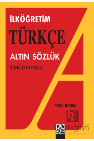 Türkçe İlköğretim Sözlüğü- Altın Kitaplar