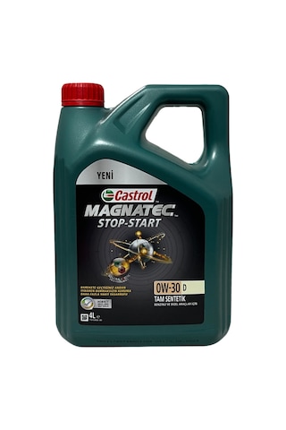 Castrol Magnatec 0W - 30 D Tam Sentetik Motor Yağı 4 L