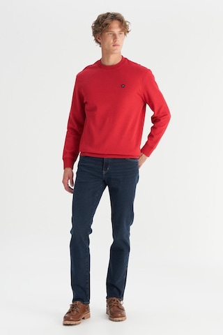 Wrangler Erkek Patch Logo Sweatshirt Red Çok Renkli