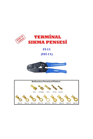 GW-11 Terminal Sıkma Pensesi Gwest (FT 11) (YYT 11)