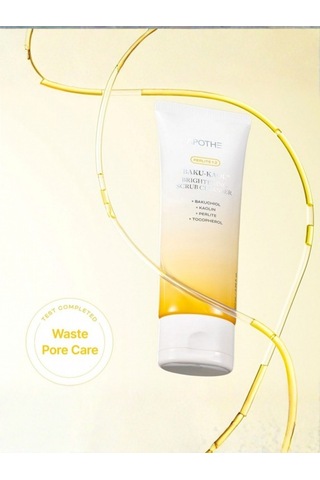 Apothe Baku Kaol Brightening Scrub Cleanser 100 Ml