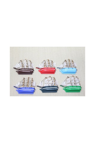 4 Adet Gemi Magnet Buzdolabı Mıknatısı Ve Dekoratif Fridge Magnet 10 X 9 Cm Alk3444