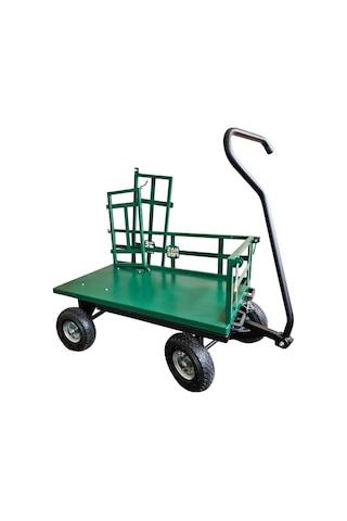 Hasfire Bahçe Arabası Sepet Tipi Açık Model Çelik Kasa