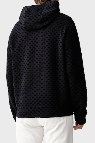 Armani Exchange Logolu Pamuklu Regular Fit Kapüşonlu Sweat Erkek Sweat Xm002903 Af10818 Ub101 Lacivert