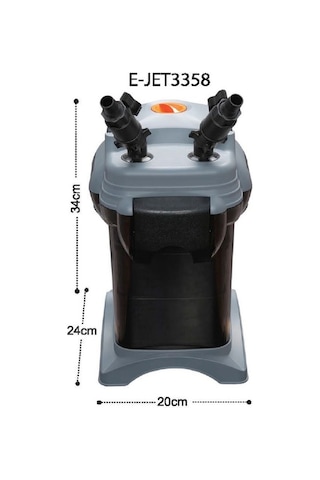 E-Jet 3358 Akvaryum Dış Filtre 750 L/H