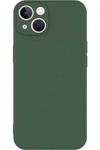 Noktaks - Apple Uyumlu iPhone 13 - Kılıf İçi Kadife Koruyucu Mara Lansman Kapak - Koyu Yeşil