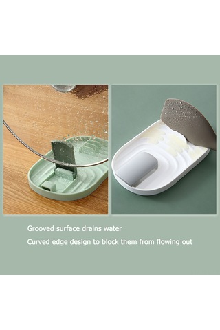 Konesam Pratik Katlanabilir Mutfak Aleti Askısı - Kaşık, Çatal Ve Tencere Kapağı İçin