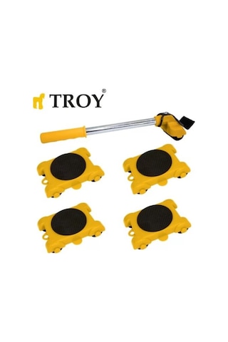 TROY 90006 Eşya Taşıma Kaldırma Seti, 5 Parça