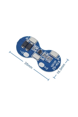 2s 4a Lityum Batarya Bms Koruma Kartı 18650 Lityum Lion Pil Akü 2s 7.4v 4a Bms Protection Board