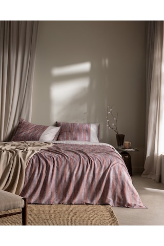 Clarette Tek Kişilik %100 Pamuk Madame Coco Crep Baskılı Nevresim Takımı - Renkli 8684427182277 Çok Renkli