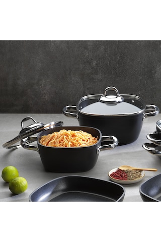 Schafer Gastronomıe 26Cm Granit İnd.Derin Tencere