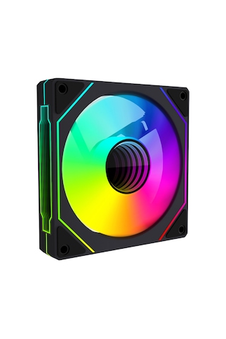 Revenge Infinity Hexagon 7in1 Siyah Kumandalı 12cm Rgb Fan Seti Fan Kontrolör Dahil 120mm 7li Kasa Fanı