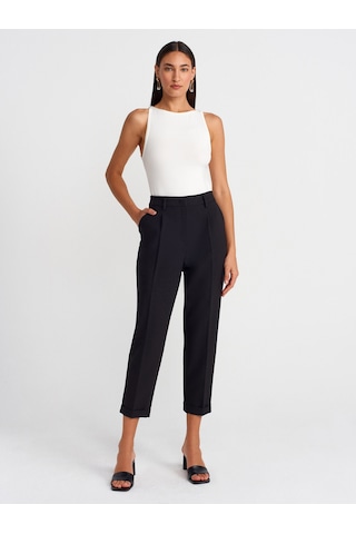 Dilvin 21048 Halter Yaka Top-ekru Ekru