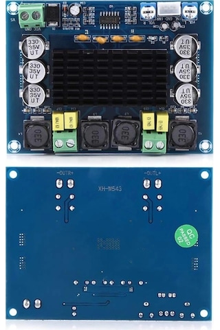 Xh-m543 Tpa3116d2 Stereo 2x120w Ses Amfi Modülü Class D Çift Kanallı