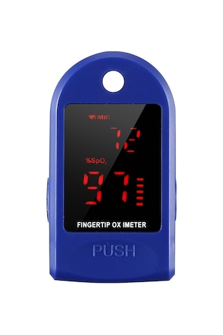 Tcherchi Led Dijital Ekranlı Parmak Ucu Nabız Ölçer Oksimetre
