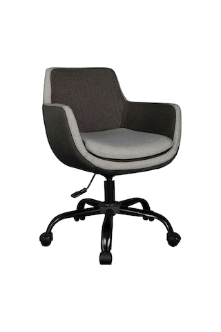 Mobilyakeyfi Bürocci Comfort Metal Ayaklı Çalışma Koltuğu-Siyah-2244T1110