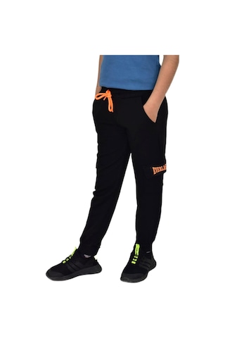 Erkek Çocuk Çift Kargo Cepli Eşofman Altı Bgl-st04631 Siyah