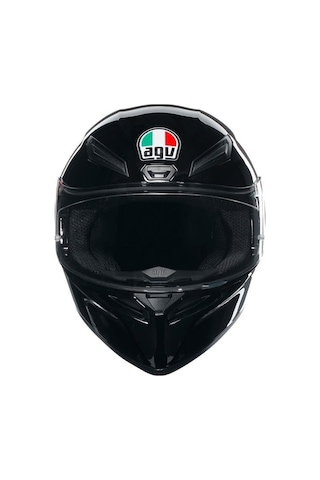 Agv K1 S Mono Siyah Motosiklet Kaskı