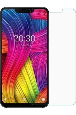 Vestel Uyumlu Venüs Z30 Nano Kırılmaz Cam Ekran Koruyucu Şeffaf