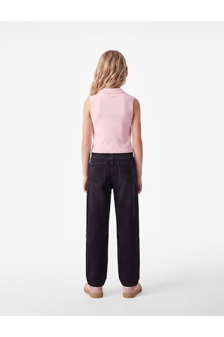 Koton Slim Fit Viskon Karışımlı Gömlek Yaka Kolsuz Triko Atlet Pembe 7wkg90126ht Gül