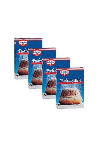 Dr. Oetker Pudra Şekeri 250 Gr X 4 Adet