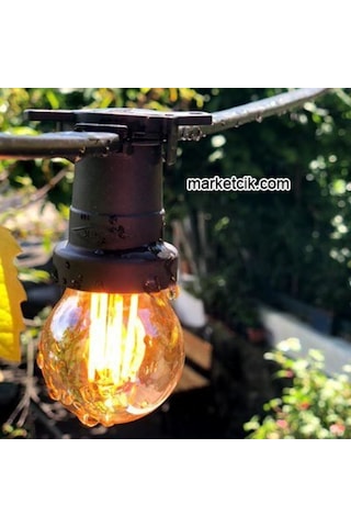 Sıralı Bahçe Aydınlatma Seyyar Işıklandırma Kablosu 50Cm Aralıklı Diğer