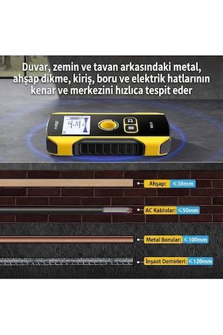 Fnırsı Wd-01 Metal Dedektörü Duvar Tarayıcı