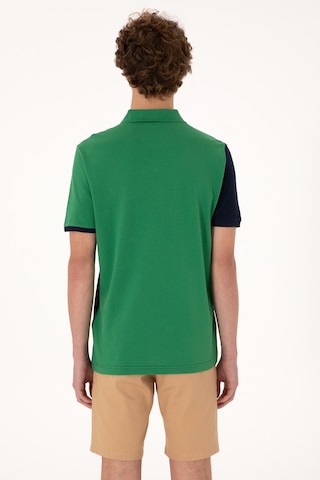U.S. Polo Assn. Erkek Regular Fit Polo Yaka Yeşil Tişört 50300164-VR054