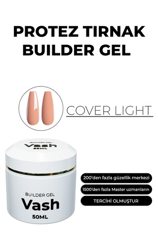 Vash Protez Tırnak Jeli Coverlight 50 ML
