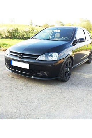 Opel Corsa C Uyumlu Çupra Ön Tampon Lipi Cupra Lip 3 Parça