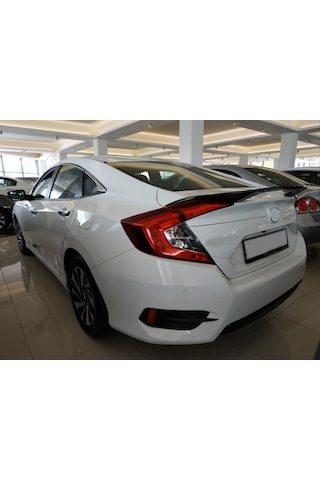 Cıvıc Fc5 Içın Uyumlu V Style Spoıler Boyasız